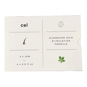 cel MD Microstem Hair Stimulation‎ Formula 4x 15 mL Bottles